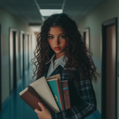 Schoolgirl in Uniform