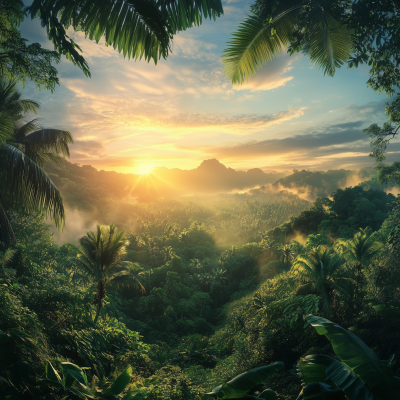 Jungle Sunrise