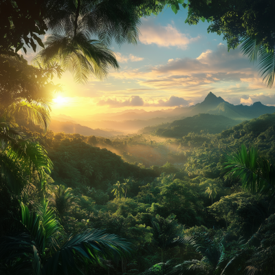 Jungle Sunrise