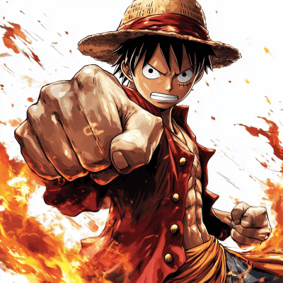 Angry Luffy Illustration