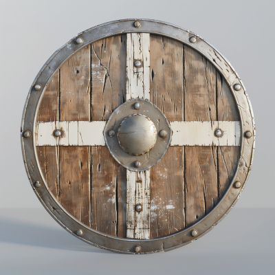 Viking Shield Illustration