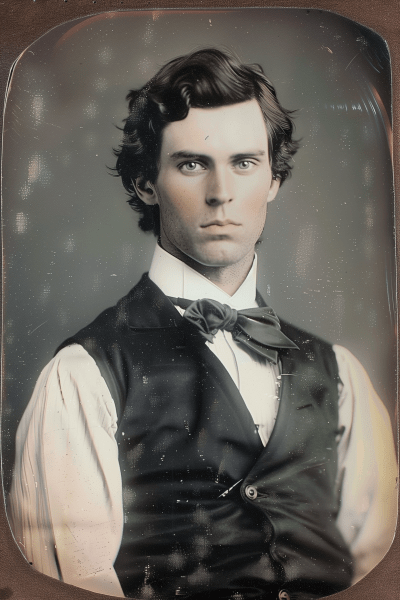 Daguerreotype Portrait of a Handsome Man