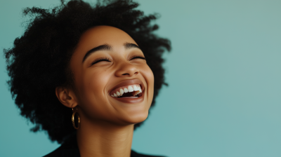 Laughing Woman Portrait