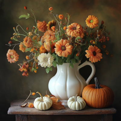 Autumn Harvest Still Life