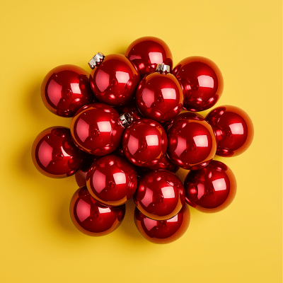 Christmas Baubles Arrangement