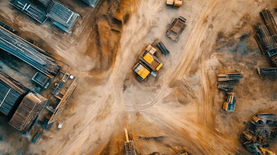 Aerial Construction Site