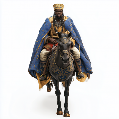 Mansa Musa King Riding Horse