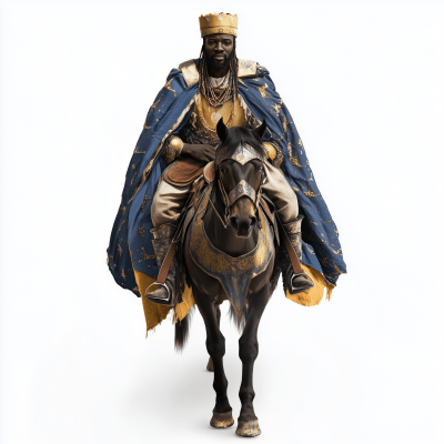 Mansa Musa Riding a Horse