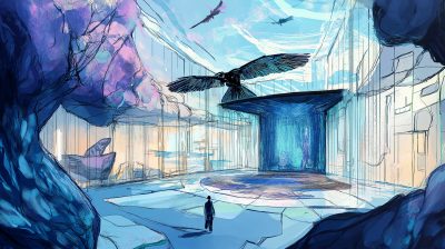 Immersive Digital City Sketch