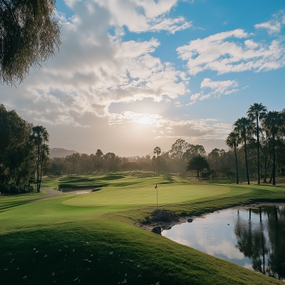 Scenic Golf Course View