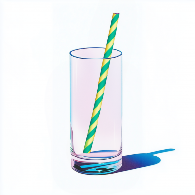 Striped Straw