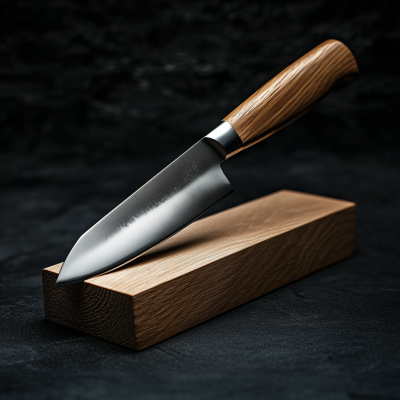 Wooden Knife Stand