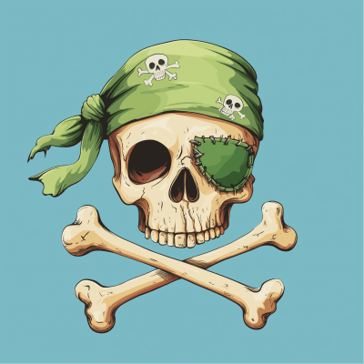 Pirate Symbol Illustration