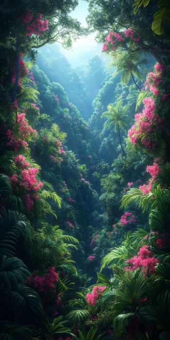 Enchanted Tropical Forest