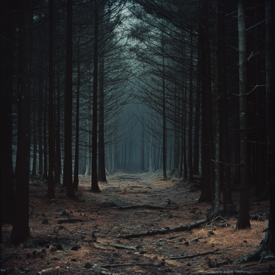 Dark Haunted Forest