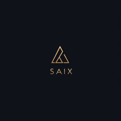 Minimalistic SAIX logo