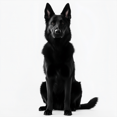 German Shepherd Silhouette