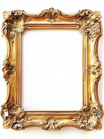 Gold Leaf Picture Frame