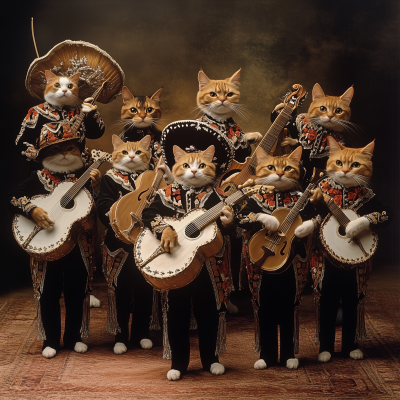 Mariachi Cats