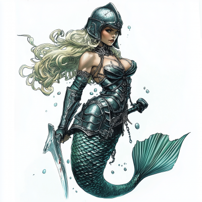 Mermaid Warrior