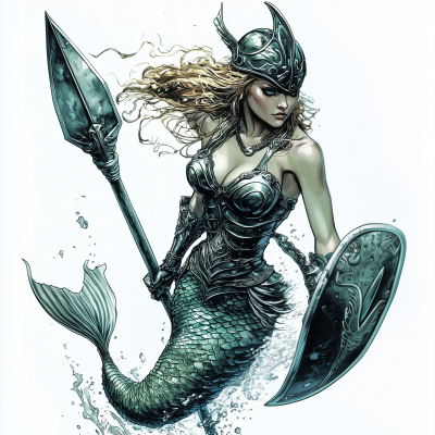 Mermaid Warrior