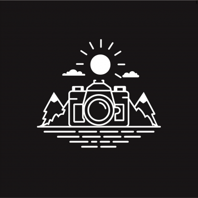 Line Art Camera Logo