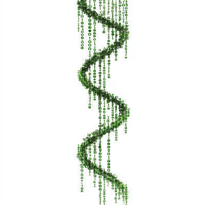 Digital DNA Helix