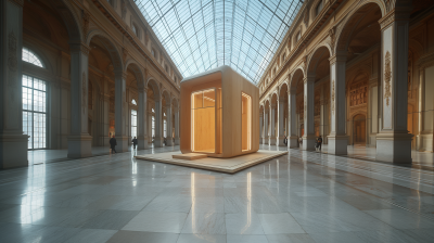 Wooden Privy at Milan Fashion Week