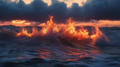 Sea on Fire