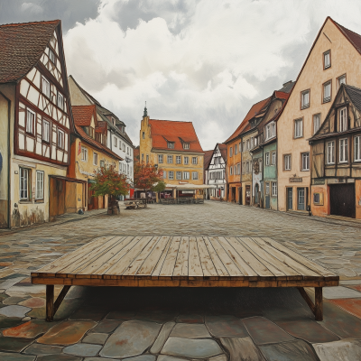 Old Market Place in German Town