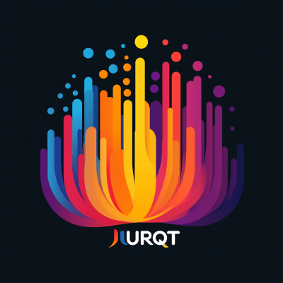 Modern Colorful Professional Logo Design for Brand URQT