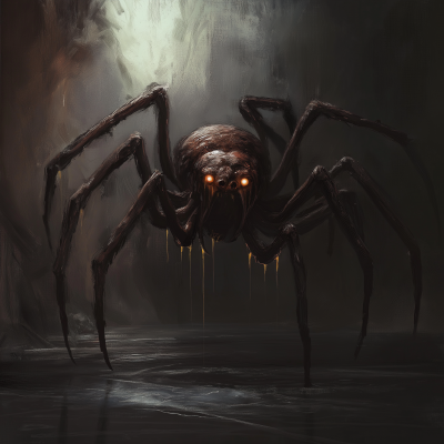 Shadowy Spider Creature