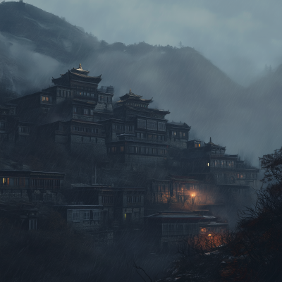 Haunted Tibetan Monastery