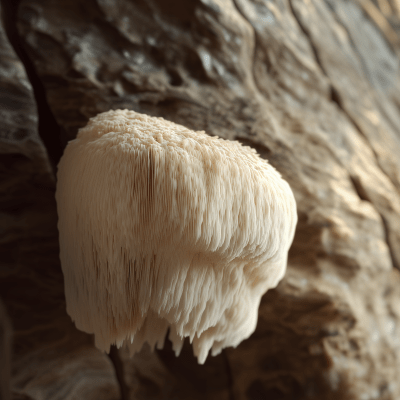 Lion’s Mane Mushroom Closeup