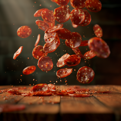 Pepperoni Rain