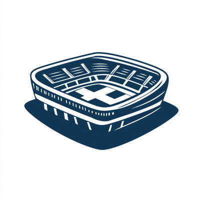 Soccer Stadium Vector Logo