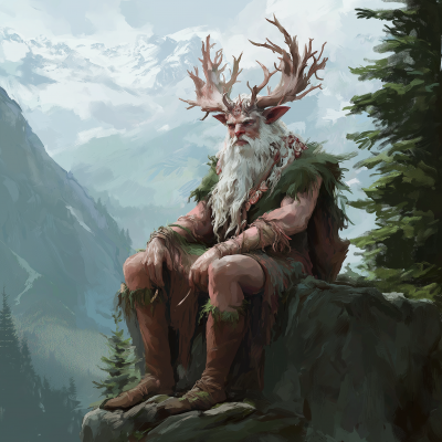 Deity of Mountains and Forests