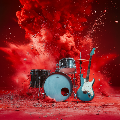 Musical Instruments Explosion