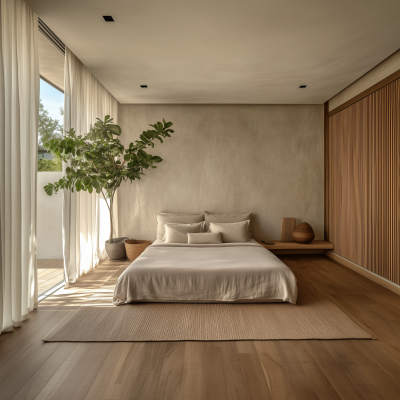 Modern Minimalist Bedroom