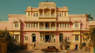 Movie Set in India by Wes Anderson