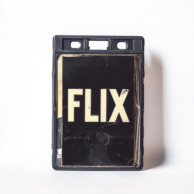 VHS Video Case ‘FLIX’