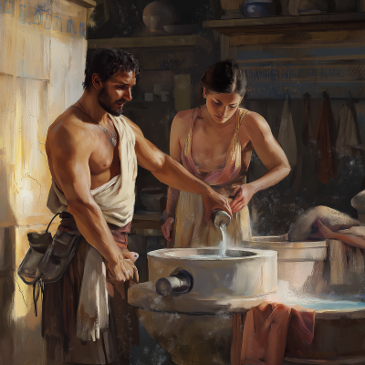 Plumbers in Ancient Rome