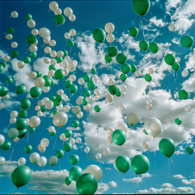 Balloons in the Sky