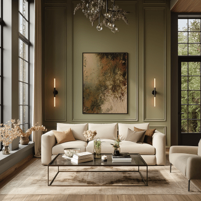 Luxury Organic Living Room