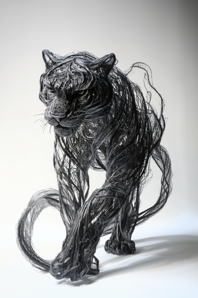 Twisted Wire Sculpture