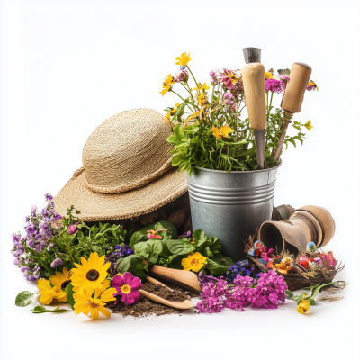 Gardening-themed Birthday Card