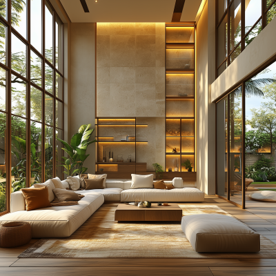 Modern Living Room Interior