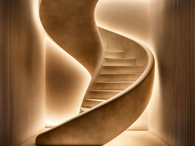 Staircase Abstract Shapes