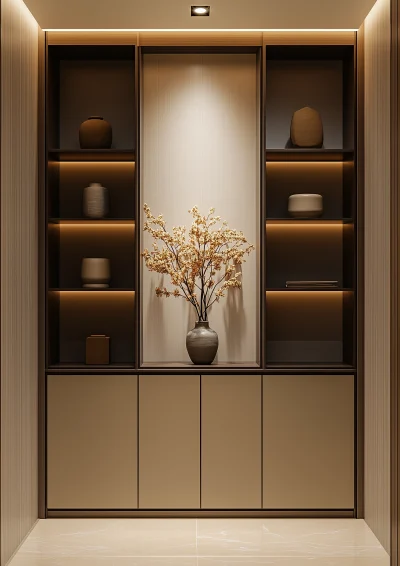 Chinese Light Luxury Display Case