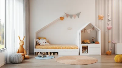 Children’s Room in Warm Autumn Colors